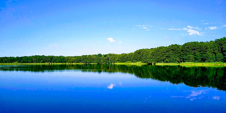 Einsamer See in Brandeburg